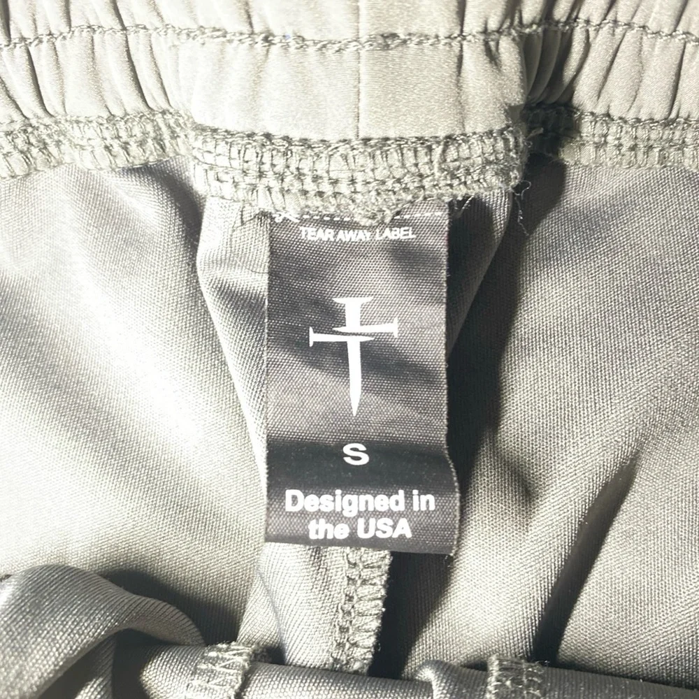 Three Nails Women’s Gray Athletic Nylon Spandex Jogger Pants - Size Small - Picture 3 of 6